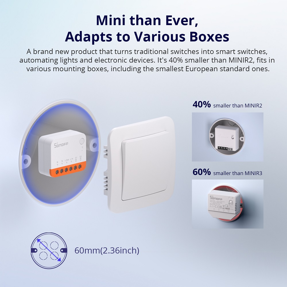 Sonoff Mini R4 Extreme Wifi Sm - Smart Home Solution review and price